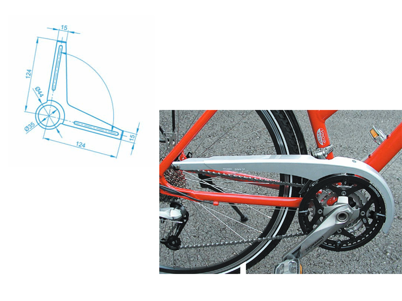 Horn Kettenschutz 48 Zähne SFr. 39. VeloDoktor Weder